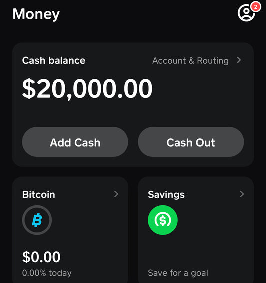 Cashapp Login Account - $20,000 Balance (Ready to Cashout)