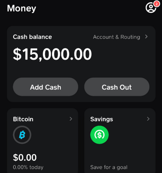 Cashapp Login Account - $15,000 Balance (Ready to Cashout)